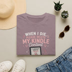 When I Die, Delete My Kindle
