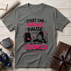 Start Car Panic and Pause
