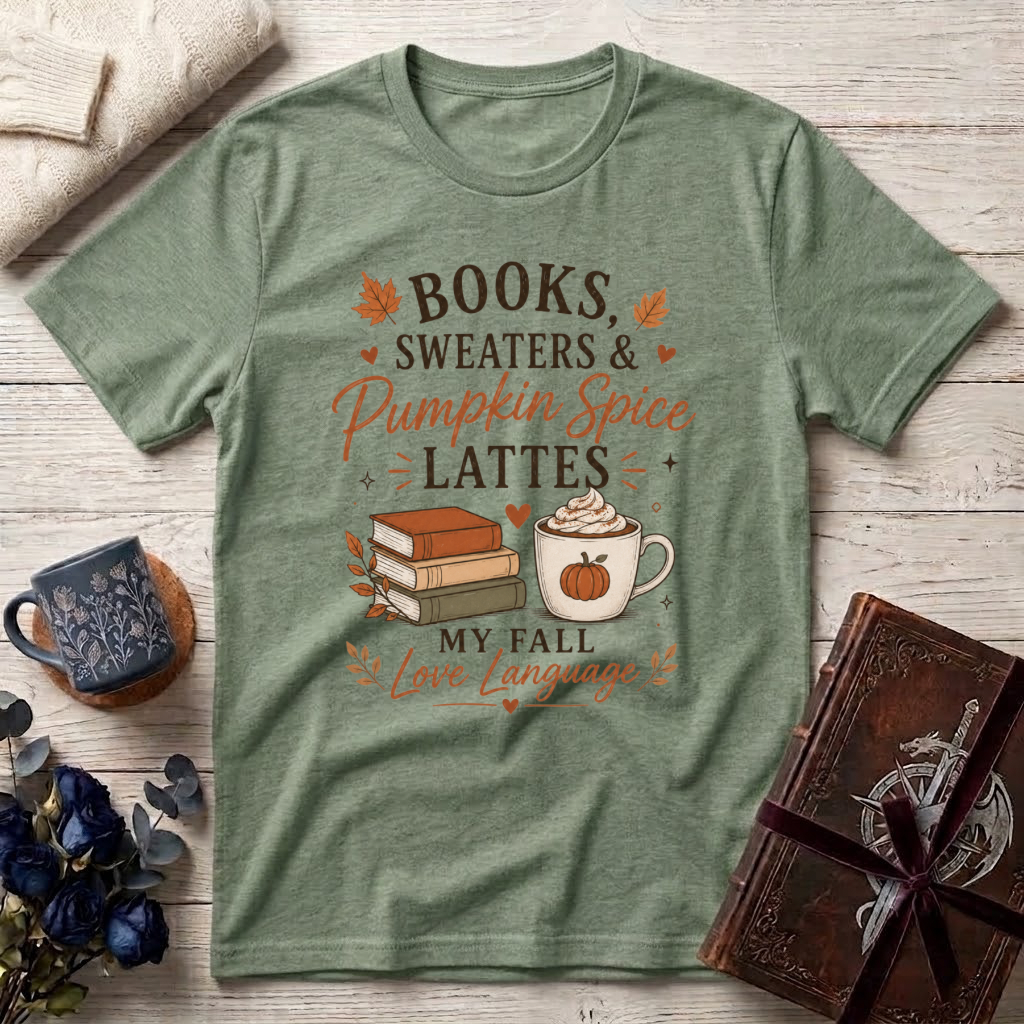 Books, Sweaters, Pumpkin Spice Lattes